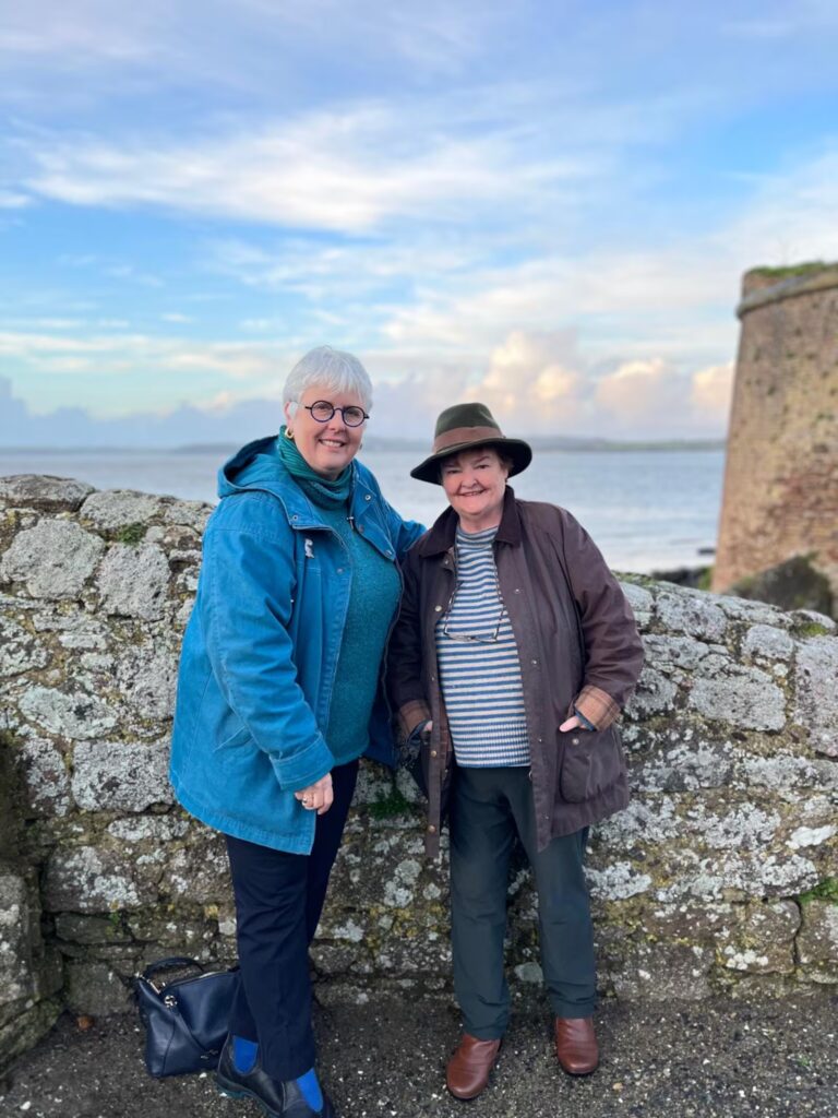 Jane Ohlmeyer and Bríona Nic Dhiarmada and at Duncannon Fort, Co Wexford